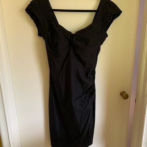 Stop Staring Billion Dollar Baby Black Dress